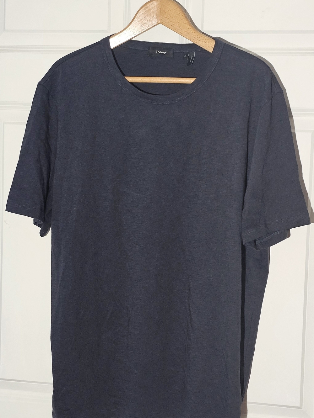Theory Men's Crewneck T-Shirt in Navy